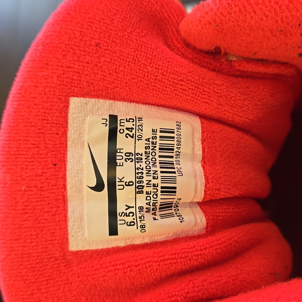 Nike Air Max Speed Turf Red Orbit Sz 6.5Y - Picture 5 of 7